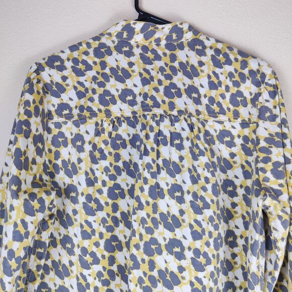 Cabi The Dreamer Providence Shirt Jacket Medium Safari Leopard Jungle Print - Picture 5 of 14